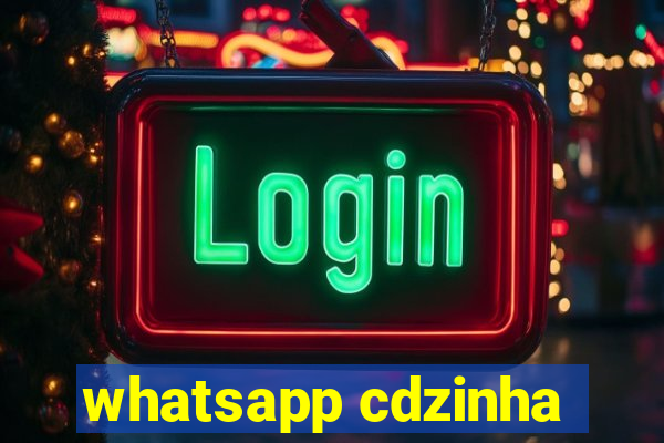 whatsapp cdzinha